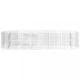 horganyzott vas gabion magaságyás 500x100x100 cm