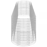 horganyzott vas gabion magaságyás 500x100x100 cm