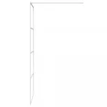 fehér átlátszó ESG üveg zuhanyfal 80x195 cm