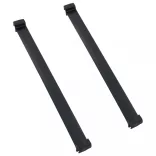 antracitszürke polipropilén rattan kerti magaságyás 60x25x46 cm