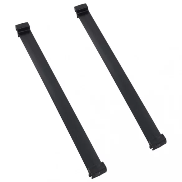antracitszürke polipropilén rattan kerti magaságyás 60x25x46 cm