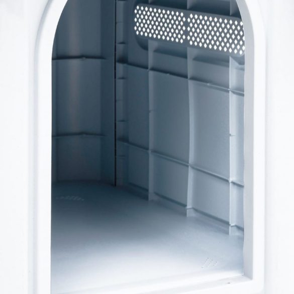 kék polipropilén kutyaház 59 x 75 x 66 cm