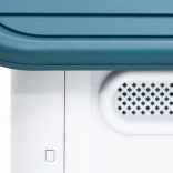 kék polipropilén kutyaház 59 x 75 x 66 cm