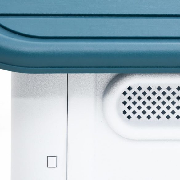 kék polipropilén kutyaház 59 x 75 x 66 cm