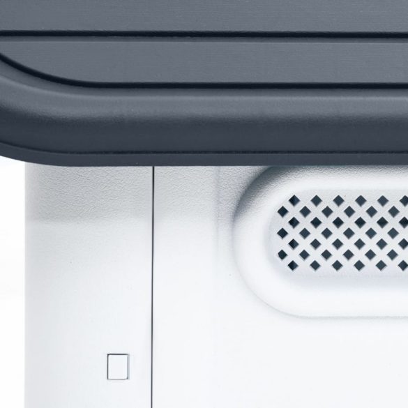 szürke polipropilén kutyaház 59 x 75 x 66 cm