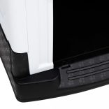 kék polipropilén kutyaház 57x68x66 cm