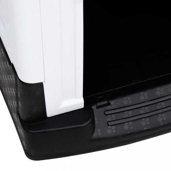 kék polipropilén kutyaház 57x68x66 cm