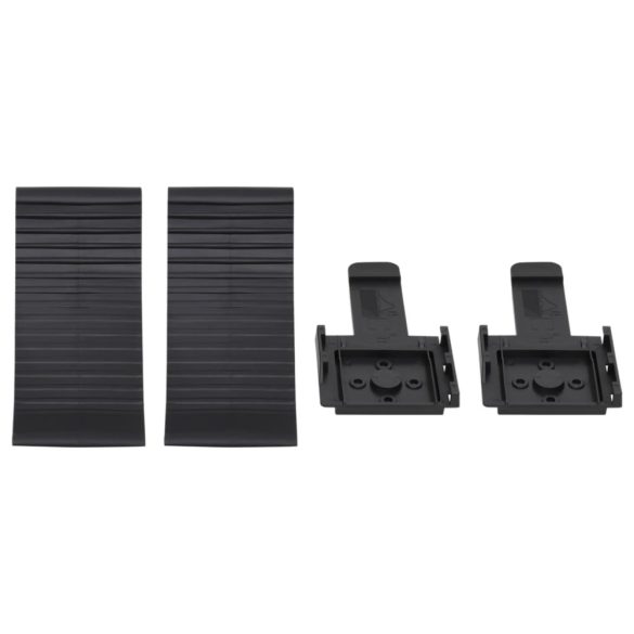 2 db műanyag kerékék 25 x 10 x 1,5 cm