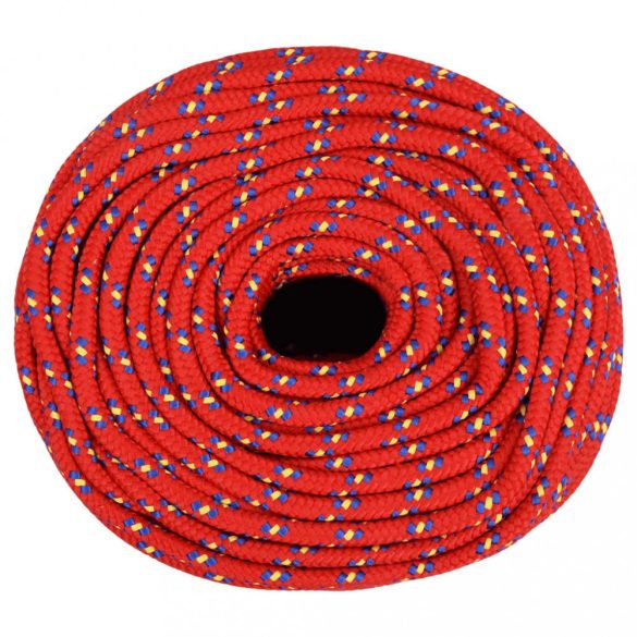 piros polipropilén hajókötél 10 mm 500 m