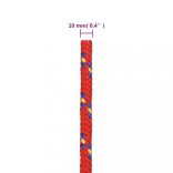 piros polipropilén hajókötél 10 mm 500 m