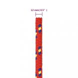 piros polipropilén hajókötél 12 mm 100 m