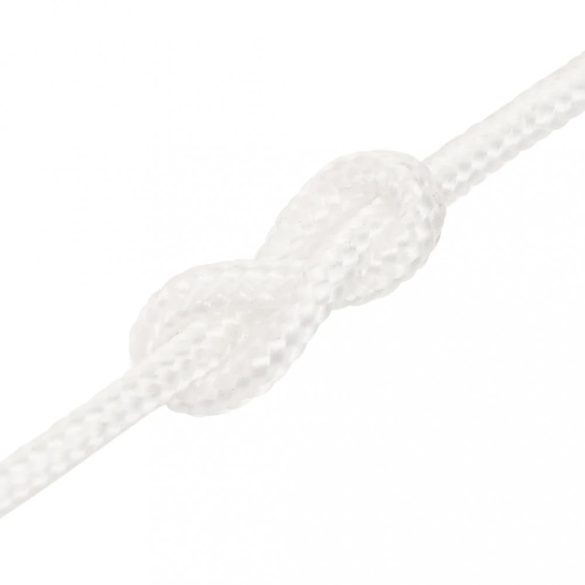 teljesen fehér polipropilén hajókötél 5 mm 50 m