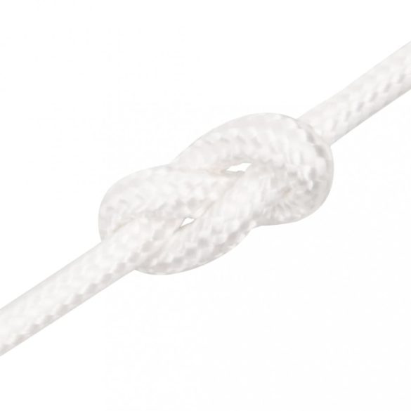 teljesen fehér polipropilén hajókötél 8 mm 100 m