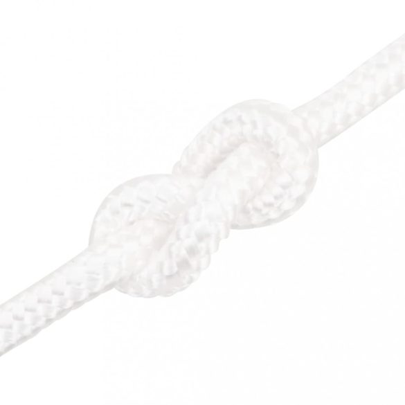 teljesen fehér polipropilén hajókötél 16 mm 250 m
