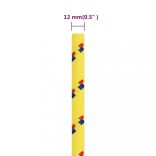 sárga polipropilén hajókötél 12 mm 250 m