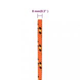 narancssárga polipropilén hajókötél 8 mm 250 m