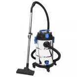 ezüstszínű száraz-nedves porszívó 1200 W 30 L