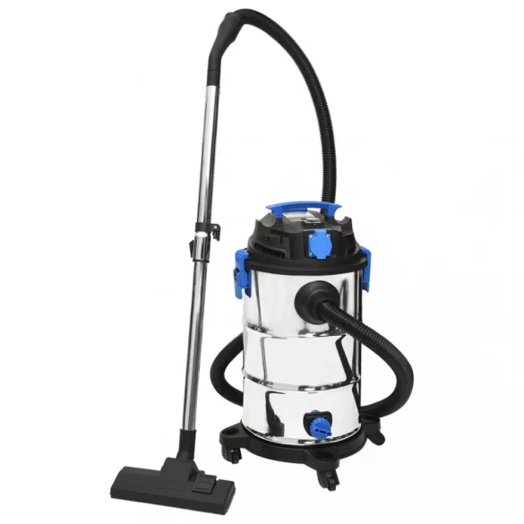 ezüstszínű száraz-nedves porszívó 1200 W 30 L