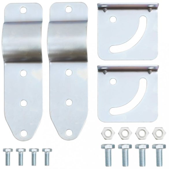 fekete kültéri domború közlekedési tükör Ø60 cm polikarbonátból