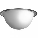 teljes kupolás, akril közlekedési tükör Ø40 cm