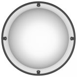 teljes kupolás közlekedési tükör Ø30 cm akril