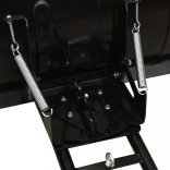 fekete hóeke quadhoz 150 x 38 cm