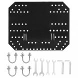 fekete hóeke quadhoz 150 x 38 cm