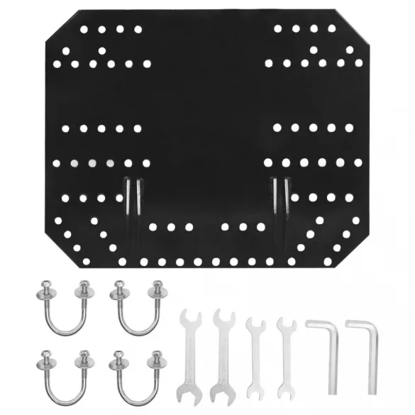 fekete hóeke quadhoz 150 x 38 cm