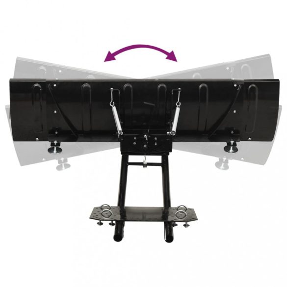 fekete hóeke quadhoz 150 x 38 cm