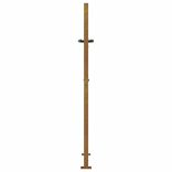 Corten acél kerti kapu 100x125 cm