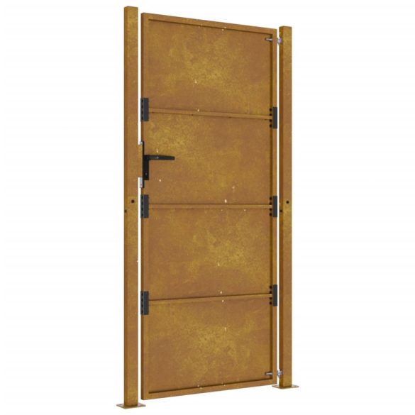 Corten acél kerti kapu 100x200 cm