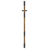 négyszögmintás corten acél kerti kapu 85 x 125 cm