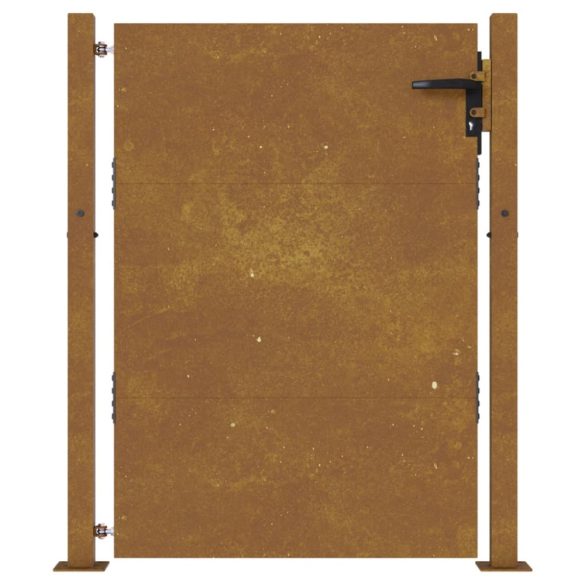 Corten acél kerti kapu 100x125 cm