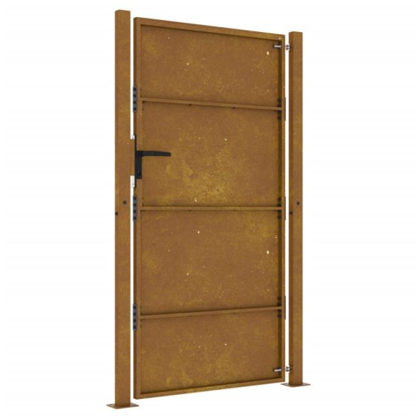 Corten acél kerti kapu 100x175 cm