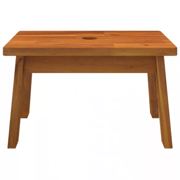 tömör akácfa fellépő 38 x 26 x 22 cm