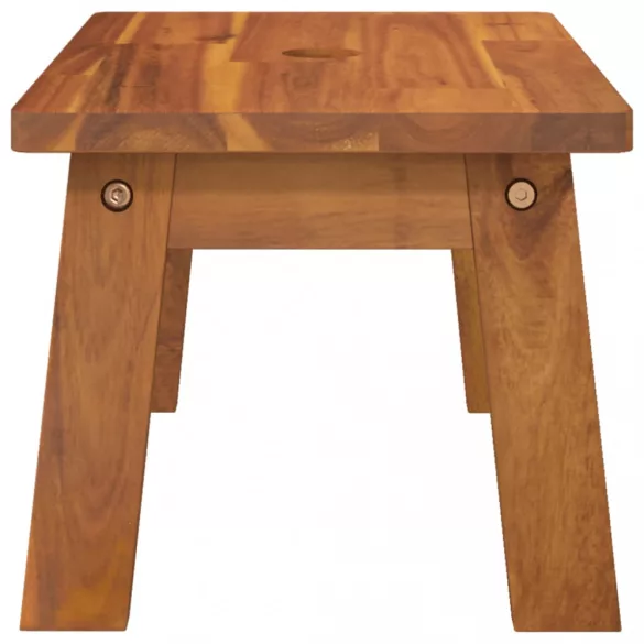 tömör akácfa fellépő 38 x 26 x 22 cm