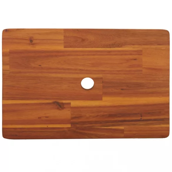 tömör akácfa fellépő 38 x 26 x 22 cm