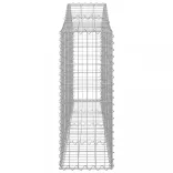 íves horganyzott vas gabion kosár 200x30x80/100 cm