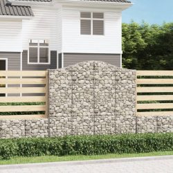 íves horganyzott vas gabion kosár 200x30x180/200 cm