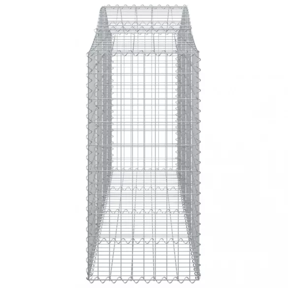 íves horganyzott vas gabion kosár 200x50x100/120 cm