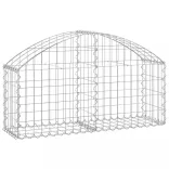 íves horganyzott vas gabion kosár 100x30x40/60 cm