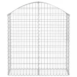 íves horganyzott vas gabion kosár 100x30x100/120 cm