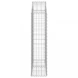 íves horganyzott vas gabion kosár 100x30x120/140 cm