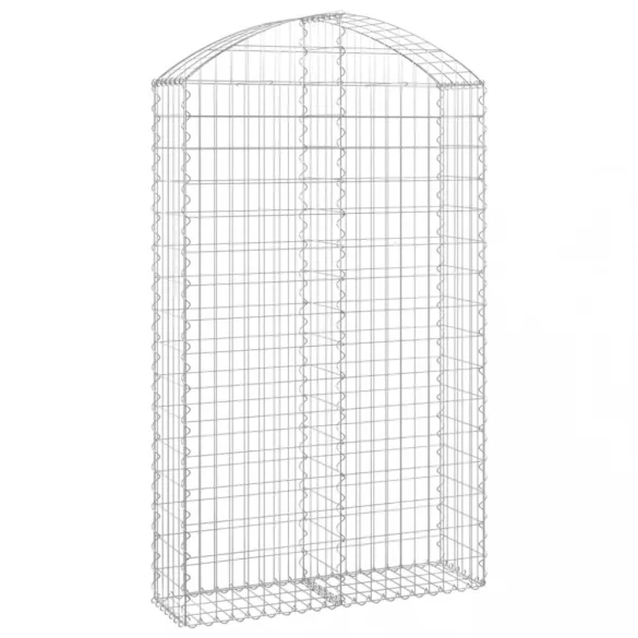 íves horganyzott vas gabion kosár 100x30x160/180 cm
