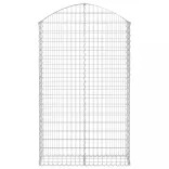 íves horganyzott vas gabion kosár 100x30x160/180 cm