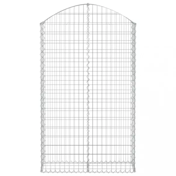 íves horganyzott vas gabion kosár 100x30x160/180 cm