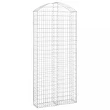 íves horganyzott vas gabion kosár 100x30x220/240 cm