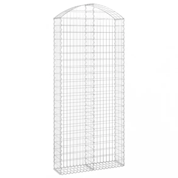 íves horganyzott vas gabion kosár 100x30x220/240 cm