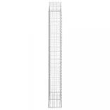 íves horganyzott vas gabion kosár 100x30x220/240 cm