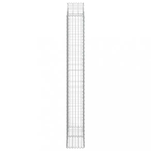 íves horganyzott vas gabion kosár 100x30x220/240 cm